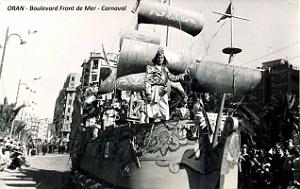 Oran - Boulevard Front de Mer - Carnaval
